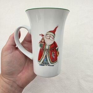 Christmas Coffee Mug Cup Kris Kringle Santa Christmas Tea Latte